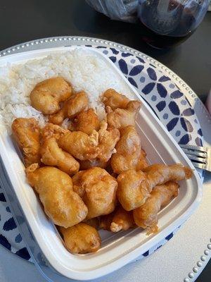 4. Sweet and Sour Chicken Dinner