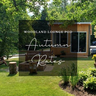 Book the Woodland Lounge Pod