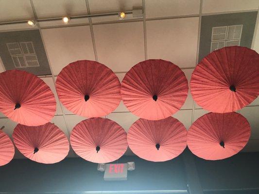 Ceiling in waiting room