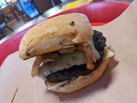 Jalapeno Ranch Burger