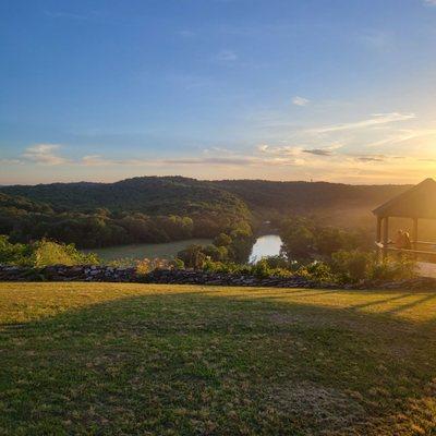 Gorgeous view of the beautiful Spring River from the Bluff.