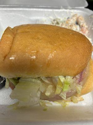 Hometown Sub that was not even hot!