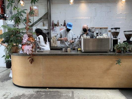 Beautiful coffee bar