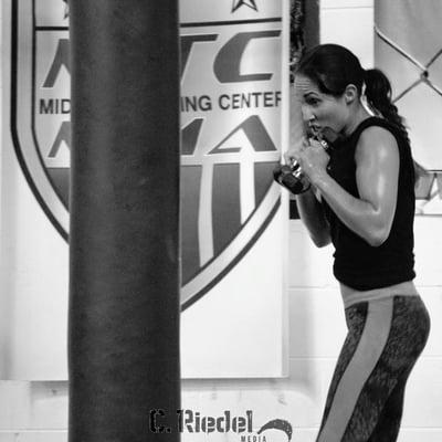 Tina Gomez training at MTC