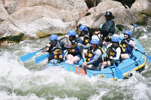 The Adventure Company Whitewater Rafting Browns Canyon in Buena Vista, Colorado