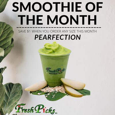 SMOOTHIE OF THE MONTH