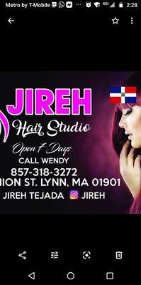 J jireh hair studio