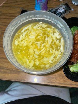 Egg drop soup