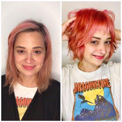 Before & After hair transformations