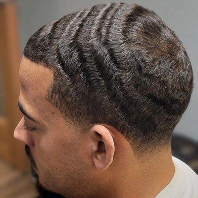 This is a taper fade