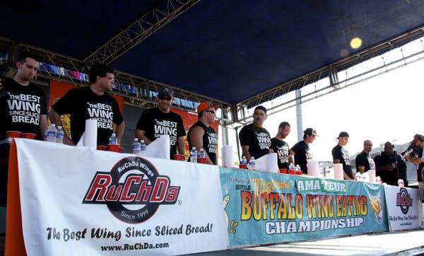 2013 U.S. Amateur Wing Eating Championship sponsored by RuChDa