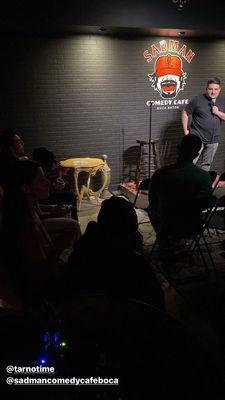 Comedy show (Tuesday night)