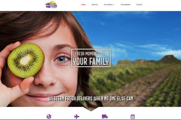 Western Fresh Marketing / New Website branding