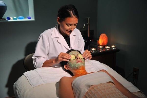 Customized, organic  facials in over-sized, luxurious suites.