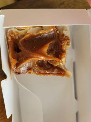 Salted Caramel Taffy Fudge