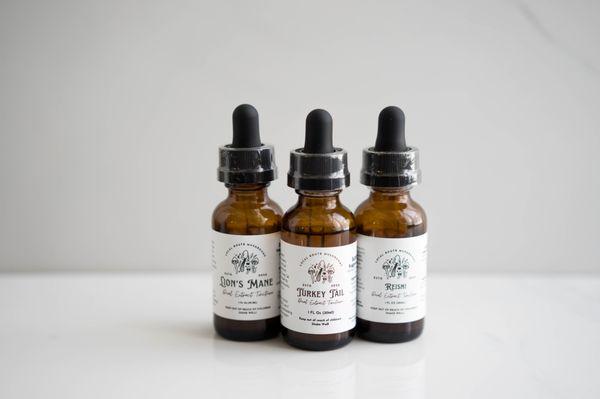 How offering Local Route Mushrooms tinctures! Cultivated and handmade locally in Los Osos, CA!