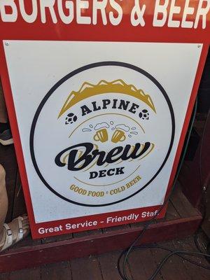 Alpine Brew Deck, Helen