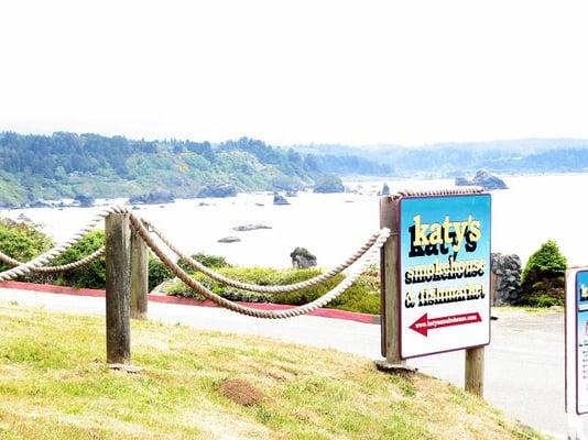 Driveway entrance view