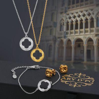 The Clover collection is a memento of the beautiful architecture we experienced on our family's European Vacations over the years.