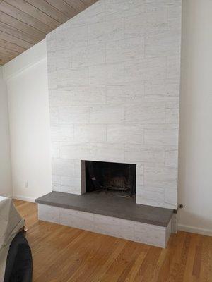 Fireplace - AFTER