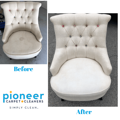 We also clean upholstery! Our upholstery cleaning process is safe for even the most delicate of fibers.