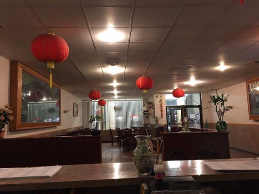 These are recent photos of Great Wall. The restaurant has been here for 20 years.