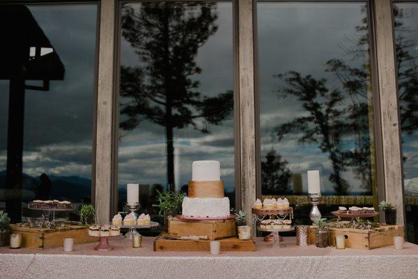 Cake/Cupcake Display Cake by Sublime Cake Design Photo by Heather Armstrong