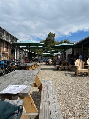 Big patio area