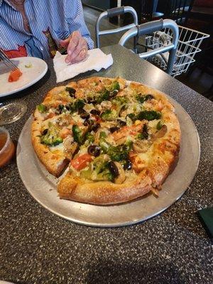 Veggie pizza