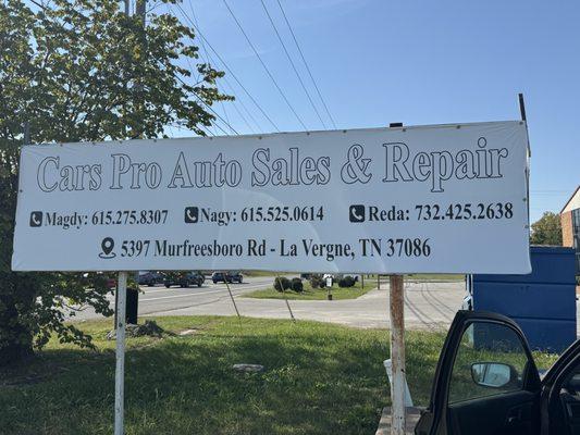 Cars Pro Auto Sales & Repair