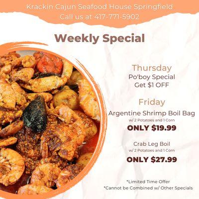 Krackin Cajun Seafood House