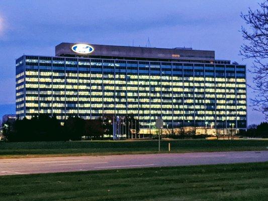 Ford Headquarters from Michigan Avenue