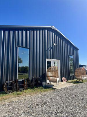 Exterior and the front entrance.