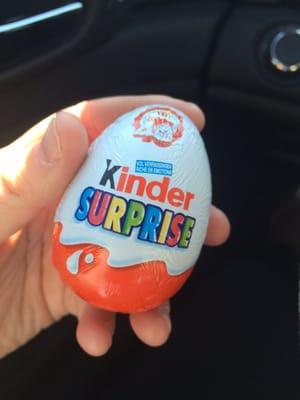 Kinder egg!