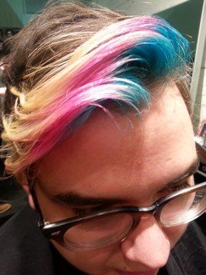 Snow cone Color w/ Bleach and Color