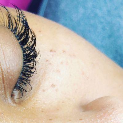 Eye lash extensions