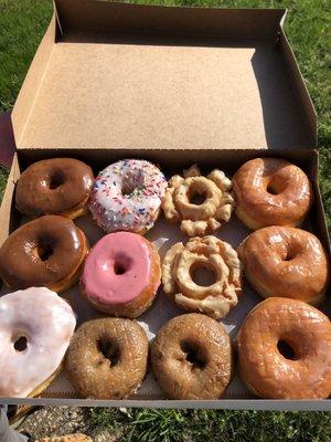 Dozen donuts