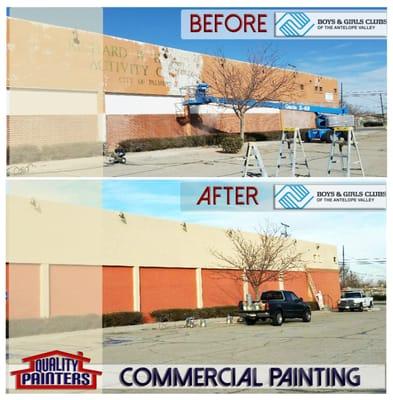 We recently painted The Boys & Girls Club of #Palmdale. #QualityPainters #Commercial #Painting #WePaint #Lancaster #AntelopeValley