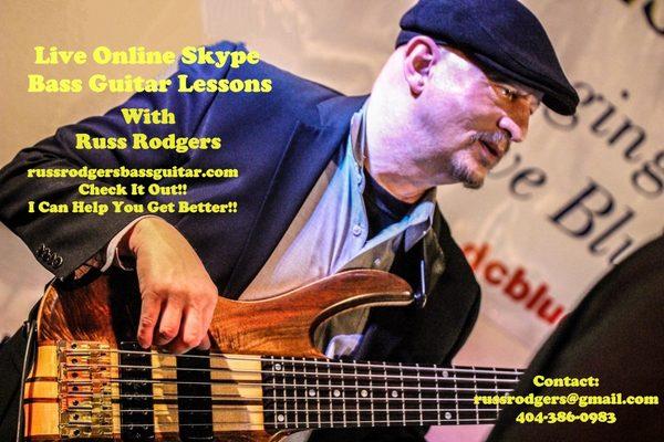 Bass Guitar Lessons!!!
 https://www.russrodgersbassguitar.com/wp/2014/08/16/an-introduction-to-scales-on-the-bass-guitar/