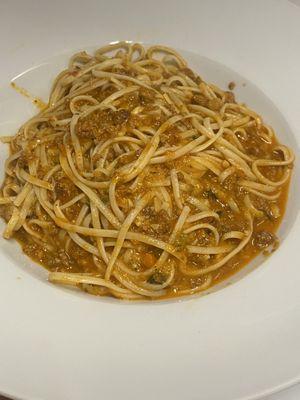 Spaghetti bolognese