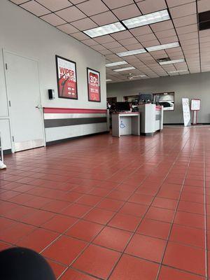 Lobby area at America's Tires