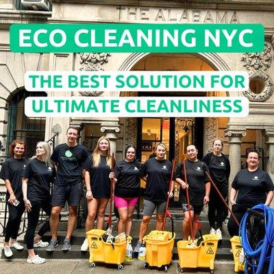 Meet Eco Cleaning 
NYC Team!