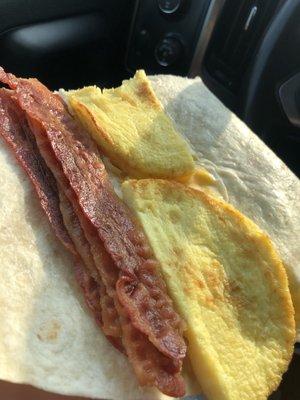 Breakfast wrap