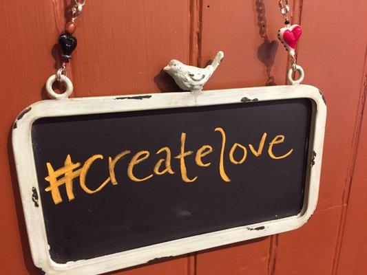 Our Heart Bead Mantra #createlove