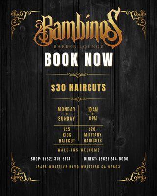 Bambino's Barber Lounge