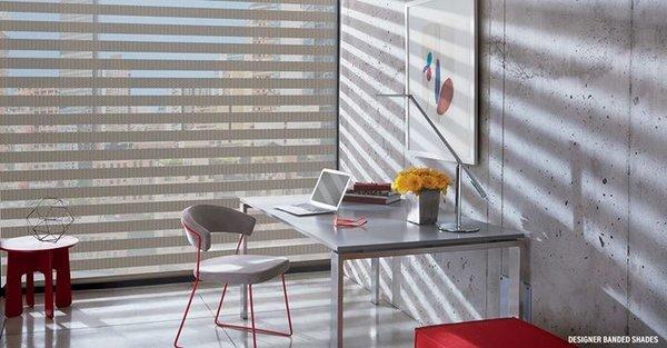 Hunter Douglas Banded Shades