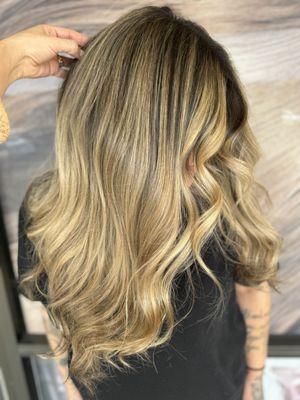 Blonde balayage