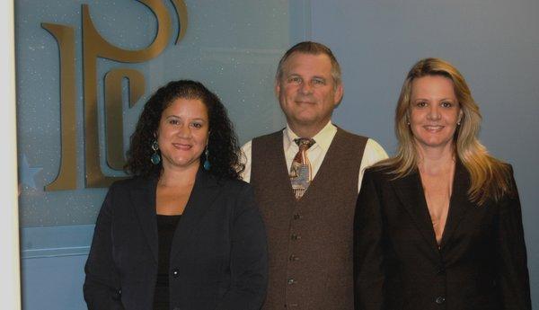 Attorneys Scot Silzer, Mayra Rodriguez-Arias & Daniela Schneider Pulcini.