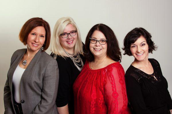 Chaplin Group - Kimberly Volb, Maryssa Chaplin, Sally Chaplin and Lisa Bankert-Buck, Not pictured Andrew Vorkapich