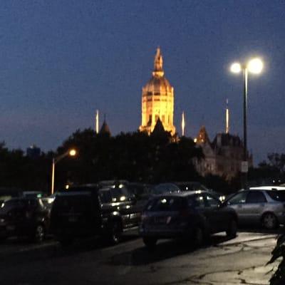 View of the Capitol from our lot